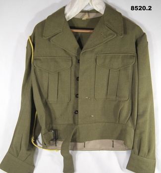 Khaki woollen Battle Dress Jacket.