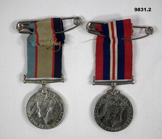 Medals and ribbons WW2.