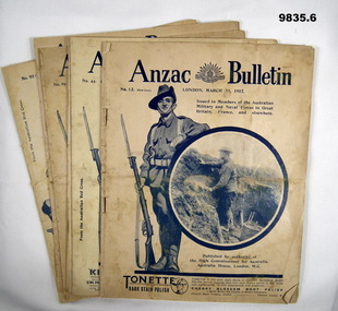 Collection of six magazines from 1917.