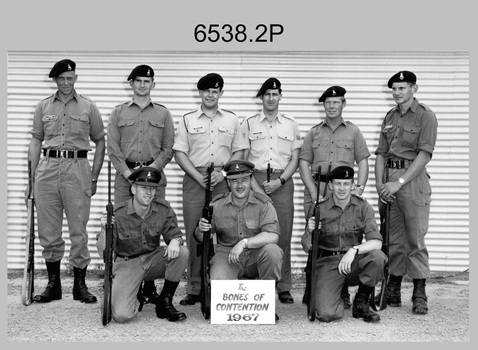 Annual Sport Competition: Bones Day - Army Survey Regiment Verses RAAF School of Radio, Laverton, Victoria. 1967.