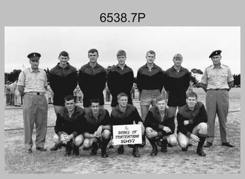 Annual Sport Competition: Bones Day - Army Survey Regiment Verses RAAF School of Radio, Laverton, Victoria. 1967.