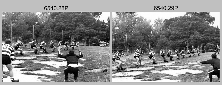 Annual Sport Competition: Flag Day - Army Survey Regiment Verses School of Military Survey, Bendigo. 1977.