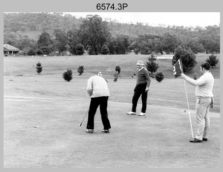Annual Sport Competition: Flag Day - Army Survey Regiment Verses School of Military Survey, Bendigo. 1974.