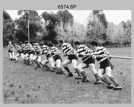 Annual Sport Competition: Flag Day - Army Survey Regiment Verses School of Military Survey, Bendigo. 1974.