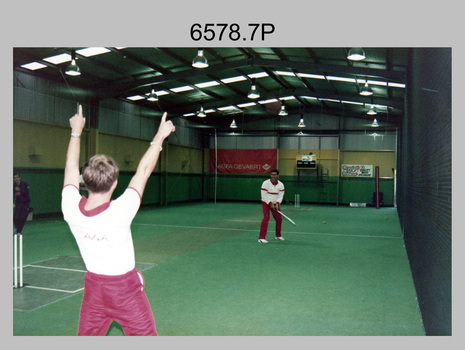 Army Teams Set Continuous Indoor Cricket World Record, Seymour, Victoria, 1986.