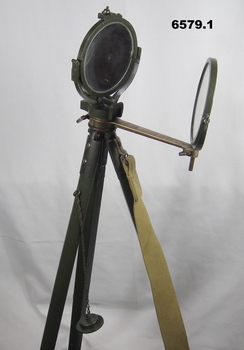 A Survey Instrument with two mirrors located on a tripod