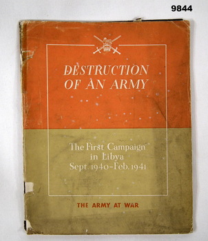 Book description of a campaign in Libya WW2.