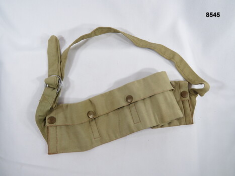 Ammunition bandolier, five pocket 7.62mm.