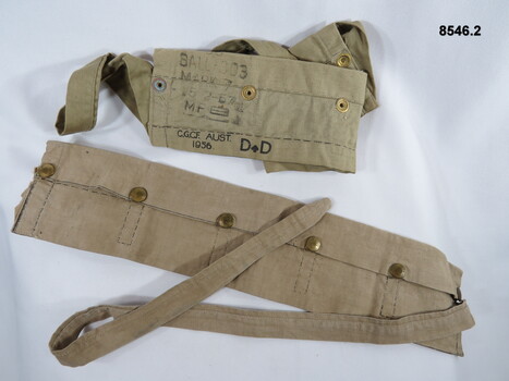 Cotton Ammunition five pocket Bandolier.