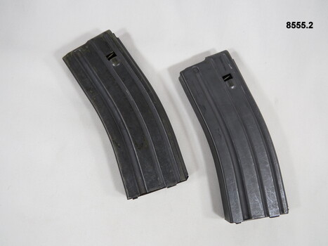 Ammunition magazines for American Armalite rifle.