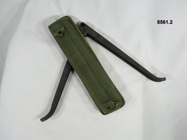 Narrow Carry pouch for Rifle Bipod.