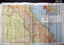 Double sided colour printed maps of Indo China on silk.