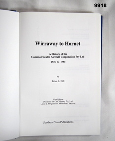 Book description of Aviation History,