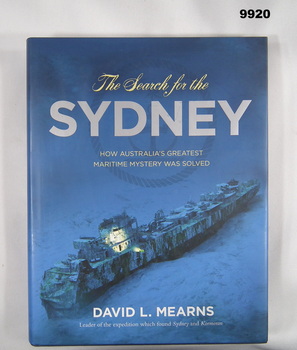 Book description of search for HMAS SYDNEY.
