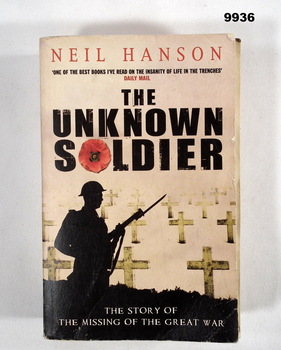 Book with the story of Missing of WW1.
