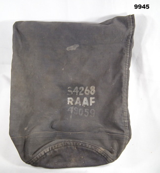 RAAF Canvas kit bag WW2.