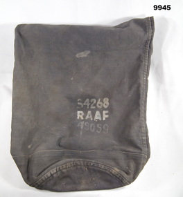 RAAF Canvas kit bag WW2.