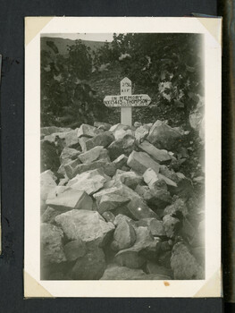 Grave of Arthur Godfrey Thompson NX13413 KIA 14 June 1941