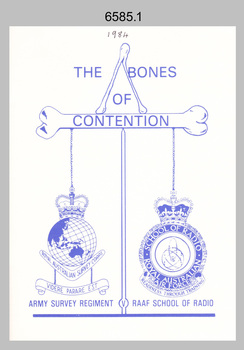 Annual Sport Competition: Bones Day - Army Survey Regiment Verses RAAF School of Radio, held at Bendigo, Victoria. 1984.