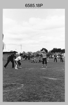 Annual Sport Competition: Bones Day - Army Survey Regiment Verses RAAF School of Radio, held at Bendigo, Victoria. 1984.