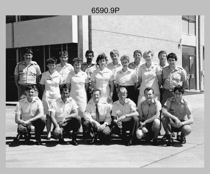 Annual Sport Competition: Flag Day - Army Survey Regiment Verses RAAF School of Radio, held at Laverton, Victoria. 1985.