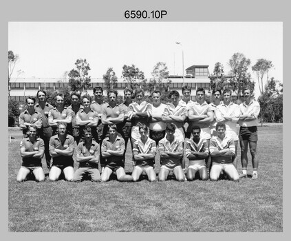 Annual Sport Competition: Flag Day - Army Survey Regiment Verses RAAF School of Radio, held at Laverton, Victoria. 1985.