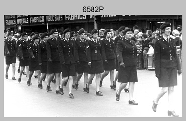 Army Survey Regiment Freedom of Entry March held in Bendigo, 1977.