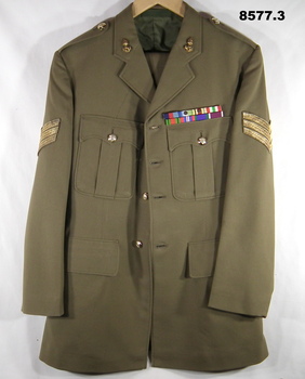 Army Sergeant's Service Dress Uniform.