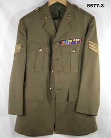 Army Sergeant's Service Dress Uniform.