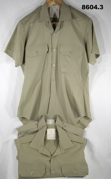 Army Service dress shirts - short sleeves.
