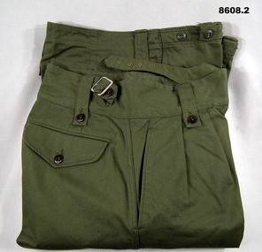 Green Army Work Dress Trousers.