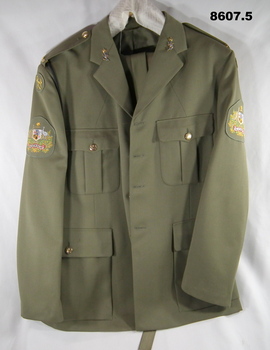 Khaki Jacket and trousers - Service Dress.