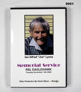 Video of Funeral Service Ian Lyons.