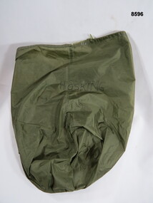 Nylon carry/laundry bag, cotton draw string.