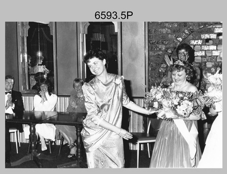 Army Survey Regiment’s entrant - 2LT Kathie Ryan Miss Australia Charity Quest, Bendigo, Victoria. 1985.