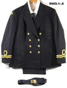 Winter Ceremonial Uniform for Australian Navy Cadets.