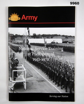 Book on Army Military History at Puckapunyal.
