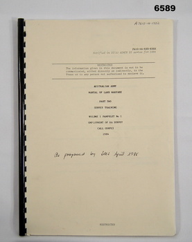 45 x A4 page pamphlet with plastic binding