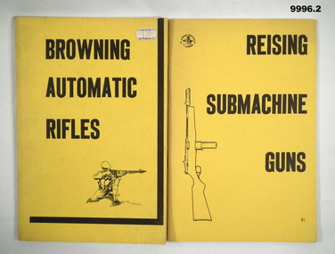 Two books, technical manuals, WW2.