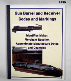 Book Manual of weapon codes and markings.