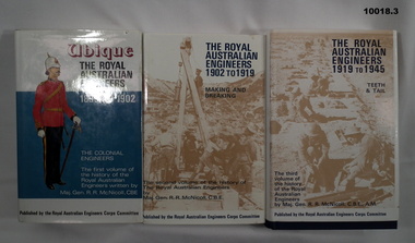 Three books on Royal Australian Engineers Military History.