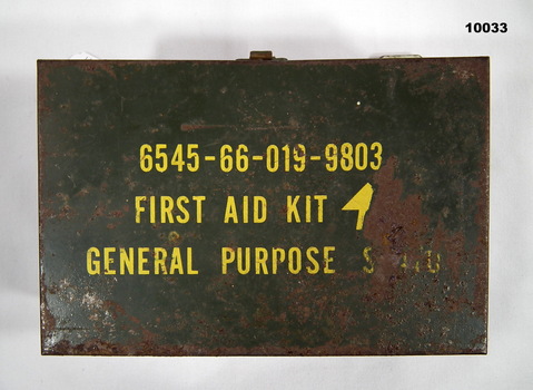 Metal First Aid box.