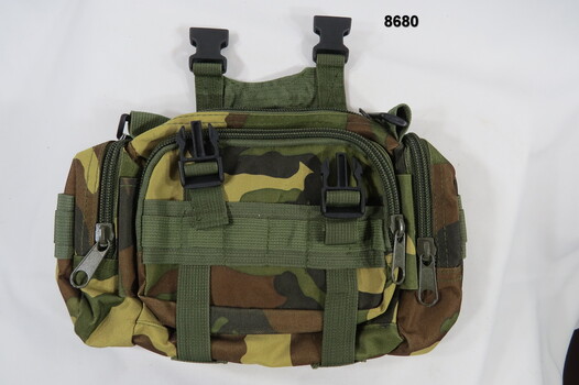 Universal Webbing Pack, Woodland Pattern