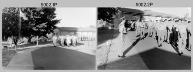 Army Survey Regiment RSM’s Handover Parade, Bendigo 1986.