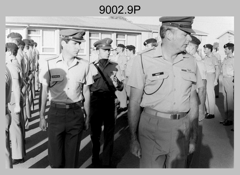 Army Survey Regiment RSM’s Handover Parade, Bendigo 1986.