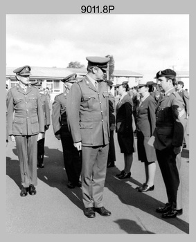 CO's Parade - Army Survey Regiment, Fortuna Villa, Bendigo, 1982.