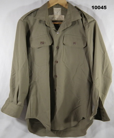 Uniform shirt, long sleeves, Air Force.