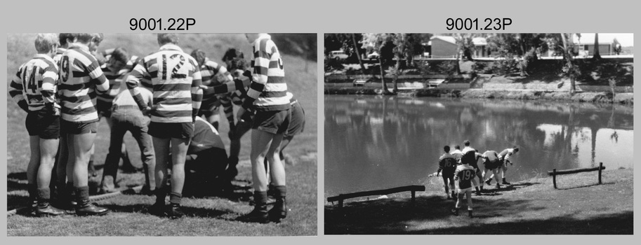 Annual Sport Competition: Flag Day - Army Survey Regiment Verses RAAF School of Radio, Bendigo, Victoria. 1978.