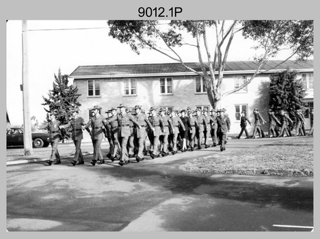 Army Survey Regiment CO’s Parade, Bendigo circa 1977.