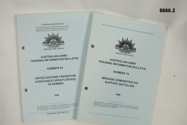 Manual - TRAINING INFORMATION BULLETIN